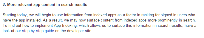 Google Mobile Update apps